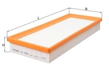 MAHLE 2x Luftfilter LX 4205/2x Filtereinsatz für MERCEDES KLASSE W222 V222 X222