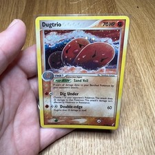 Pokemon Dugtrio Crystal Guardians 5/100 Holo Rare Card LP