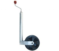 Alko StüTzrad Plus 150Kg StüTzlast 48Mm Ø Deichselrad Bugrad AnhäNger Wohnwagen