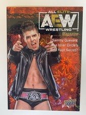 2021 Upper Deck AEW First Edition Magazine Sammy Guevara #100 Dynamite Parallel