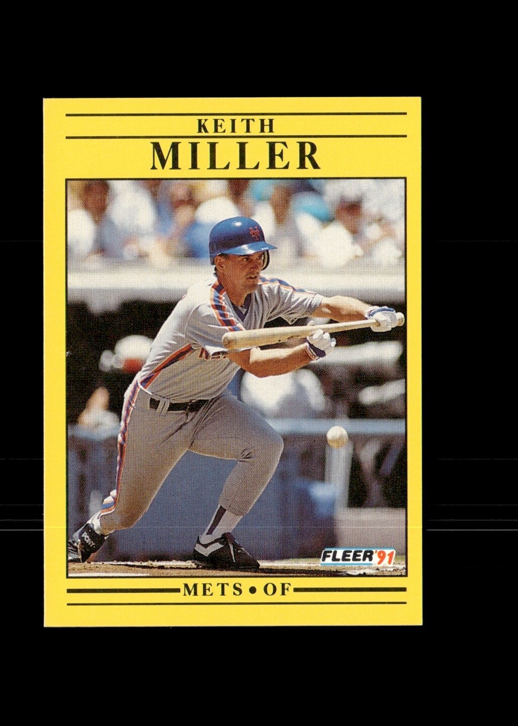 1991 Fleer - #155 Keith Miller