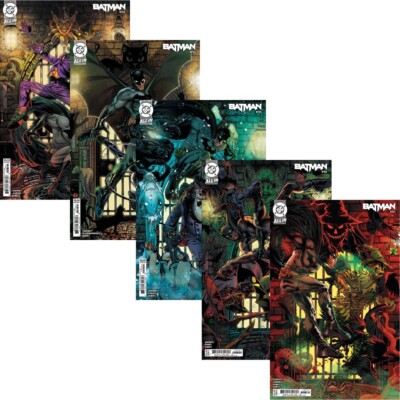 Batman #153 154 155 156 157 Cover B Tony Harris (The Dying City) Complete Set
