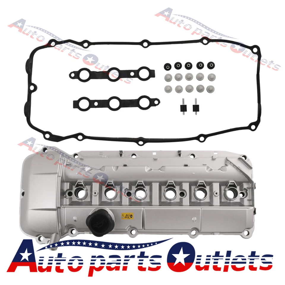 Nuevo kit de cubierta y junta de válvula para BMW 2003-2006 X3 X5 Z4 325i 330i 525i aluminio Foto 2 de 4