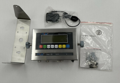 SELLETON SCALES SL-7510-SS-C-12 STAINLESS STEEL INDICATOR W/ RS-232 PORT