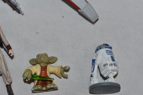 Lot of 6 Star Wars Figures approx 3.5" Scale Applause Han Solo Leia Yoda - Picture 5 of 10