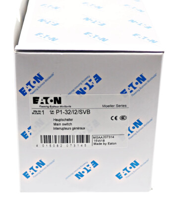 1pcs EATON Cam Switches Disconnect Switches P1-32/I2/SVB | eBay