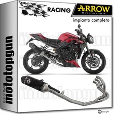 ARROW SCARICO COMPLETO RACE OPEN VEL NERO C TRIUMPH STREET TRIPLE 765 RS 2023 23