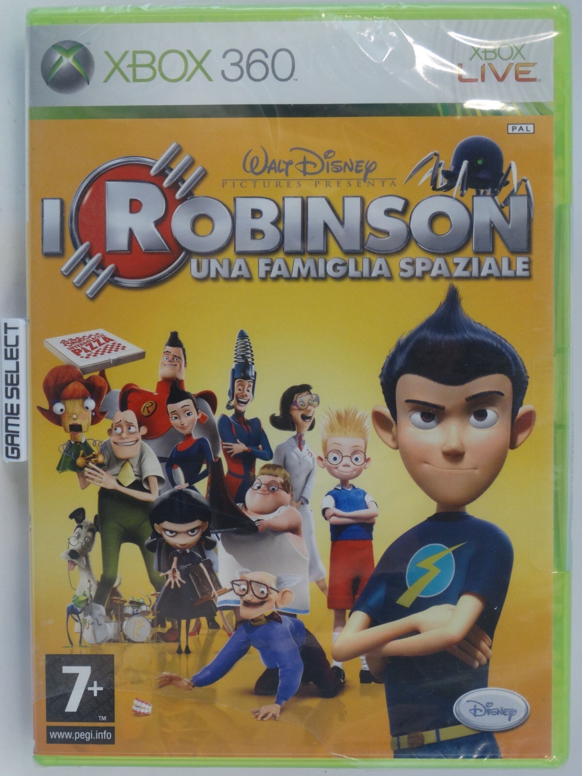 I ROBINSON UNA FAMIGLIA SPAZIALE MEET THE ROBINSONS XBOX 360 PAL ITALIANO NUOVO