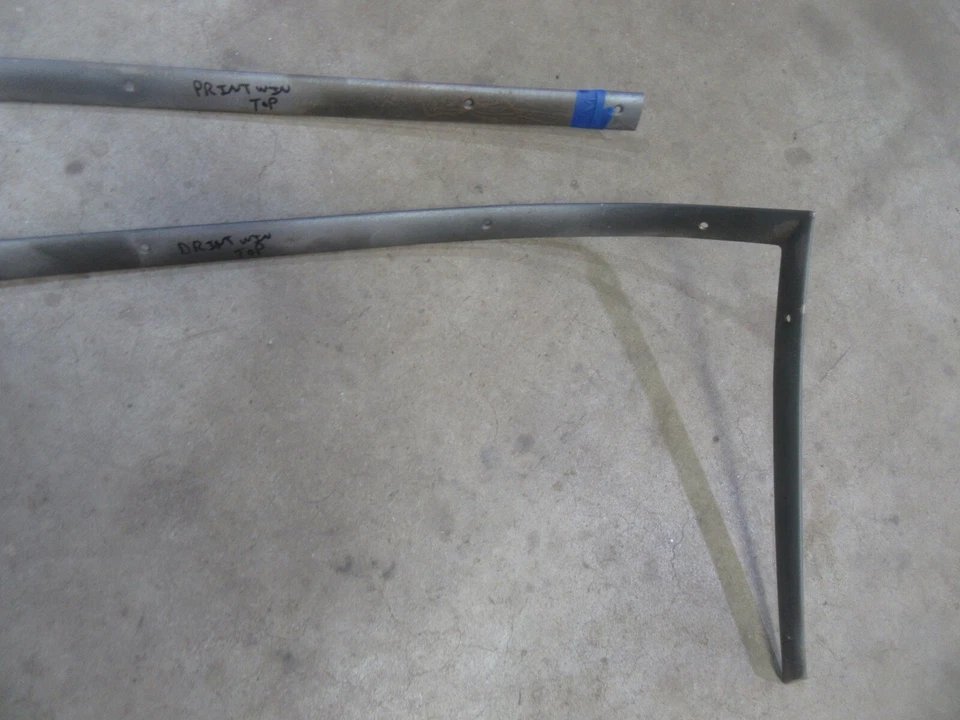 1954 Cadillac Series 62 4 door sedan interior rear window top side garnish trim - Image 3 of 4