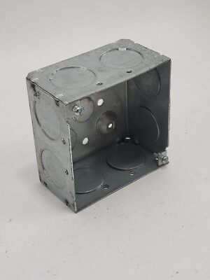 (12) APPLETON 4SD-1 SQUARE BOX W/ GROUNDKEEPER, 4 INCH