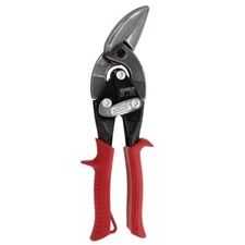 MIDWEST Aviation Snip - Left Cut Offset Tinner Shears, Made in the USA - 