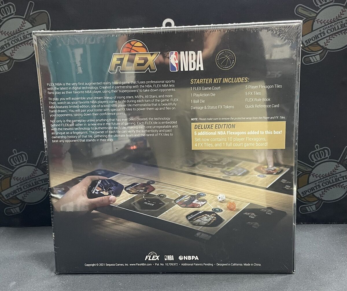 Sequoia Games NBA Series 2 Flex Sports Game | Deluxe 2 Player Starter Set