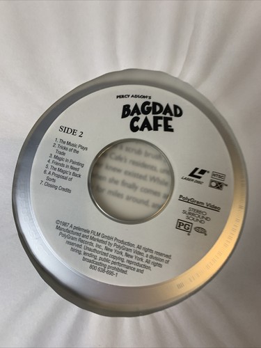 Percy Adlons - Bagdad Cafe - Laserdisc - Rare - Picture 8 of 8