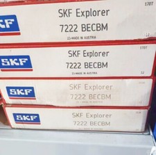 Image of 1PC SKF 7222 BECBM single row angular contact ball bearing#