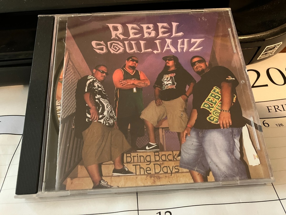 Bring Back the Days by Rebel Souljahz ORIGINAL HAWAIIAN CD, Aloha