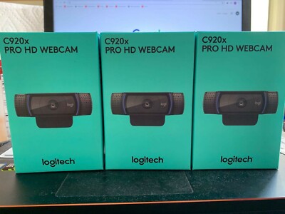 Logitech C920x Pro HD Webcam - In Hand - Ships ASAP