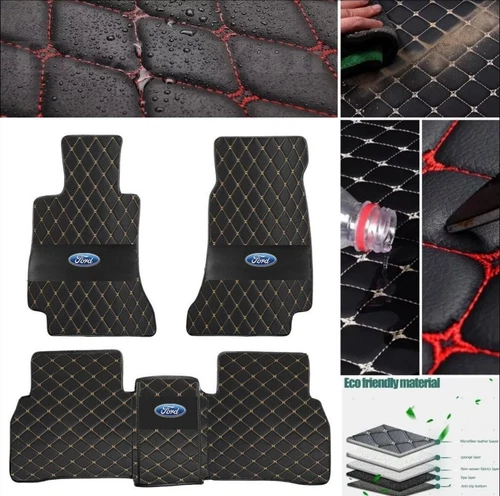 For Ford F-150 Car Floor Mats 2004-2024 Waterproof 2 Door 4 Door Custom Carpets - Imagen 13 de 31