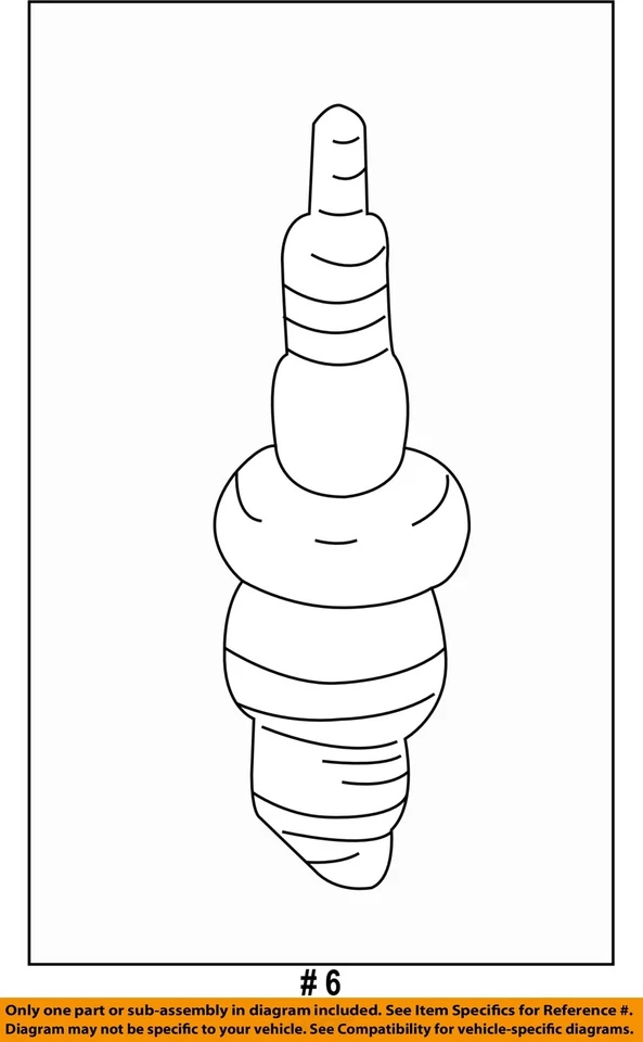 CHRYSLER OEM 01-11 Caravana Sistema de encendido eléctrico-Bujía SP303917AC Foto 2 de 2