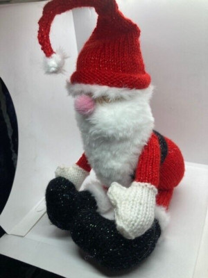 STRICKMUSTER PAPIER KOPIE FÜR FESTLICHE WEIHNACHTEN GONK/WICHTEL DK 12 ZOLL 28