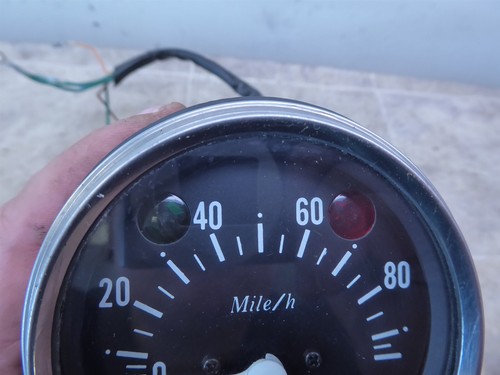 1972 Indian SE 54 S778-1) speedometer speedo gauge works - Picture 3 of 12