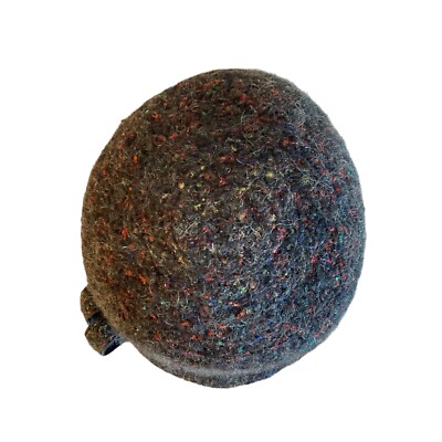 Betmar New York Dark Gray Confetti Wool Blend Cloche Hat W/3  display picture 2
