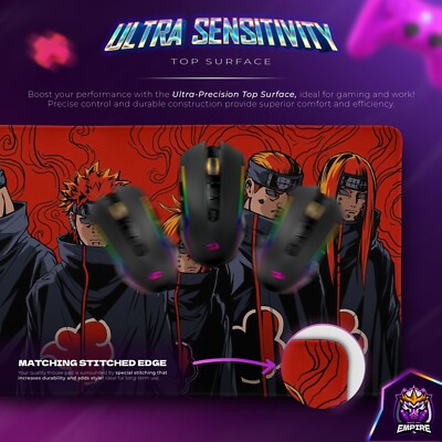 Gadget - Naruto Shippuden: ABYstyle - Group Flexible (Mousepad / Tappetino Mouse 3665361047964