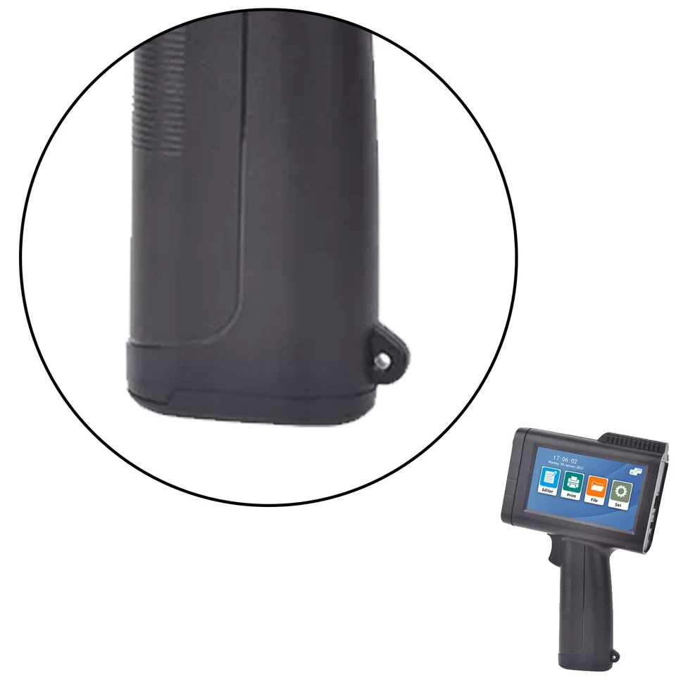 Handheld Inkjet Printer Capacitance Production Date Laser Coder Label QR - Image 4 of 4