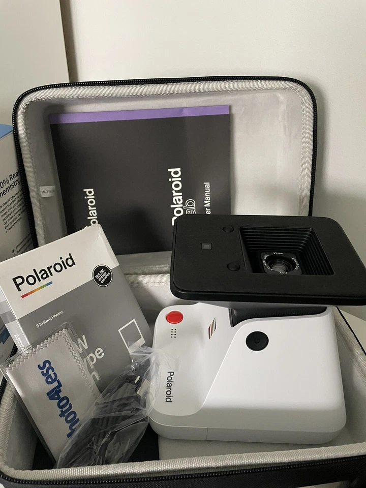 Polaroid - 9019 Lab Instant Photo Printer - White with case - Image 4 of 4