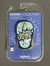 New Logitech Design Collection Limited Edition Wireless Mouse POW Batman PC Mac