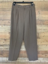 Vintage Briggs Pleated Lined Trousers Size 14 Academia USA