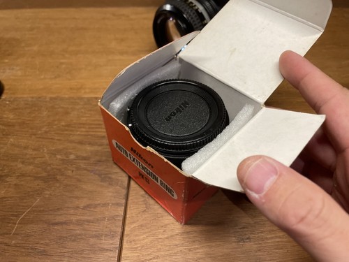 *Near Mint* Nikon EL2 Black Film Camera Ai 50mm F/1.4 200mm F/4 & PK-13 From JPN - Picture 21 of 24
