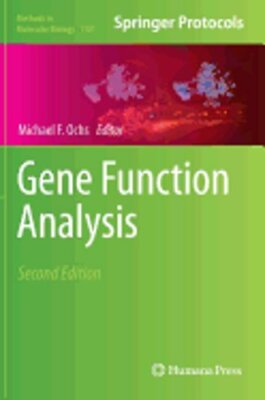 Gene Function Analysis by Michael F. Ochs: New