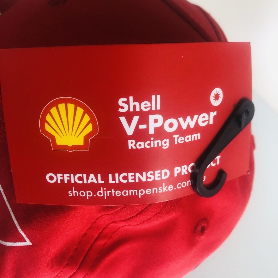 Shell Racing Hat Shell V-Power Racing NWT Scott McLaughlin 17 Team DJR Team Penske Youth ...