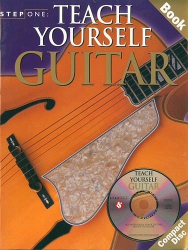Step One Teach Yourself Guitar Book w CD 2000 Play Along Chord Study Juillerat