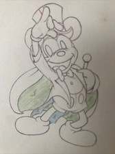 Walt Disney - Mickey Mouse - Magic Original - Animation - Art - Print - 7”x5”