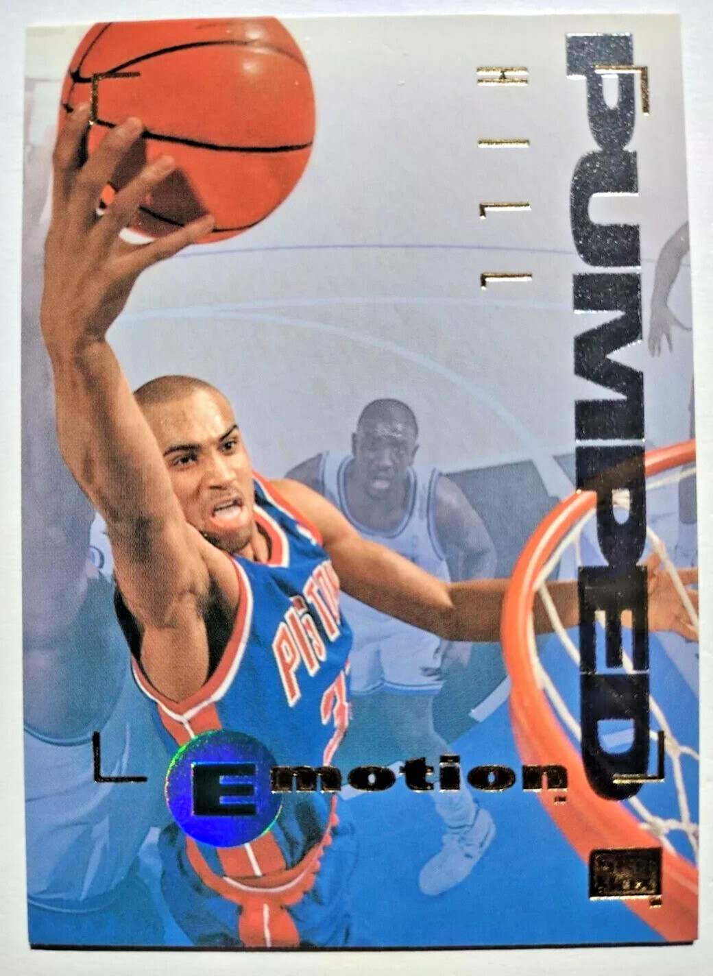 1994-95 Skybox Emotion Grant Hill Rookie #28 DETROIT PISTONS