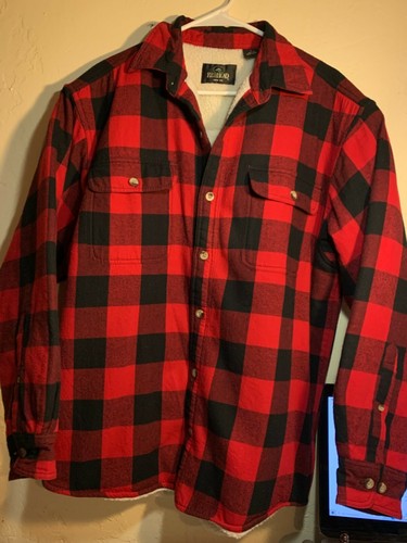 redhead fleece lined flannel