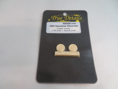 True Datail 1/48 True Details Wheel SBD Dauntless 48058 / 46062 | eBay