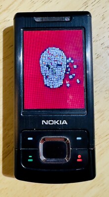 Nokia 6500 Slide (O2/Tesco) Handy schwarz. Super Zustand