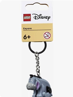 LEGO Disney Eeyore Esel Minifigur Schlüsselring Schlüsselanhänger 854203 Winnie the Puuh