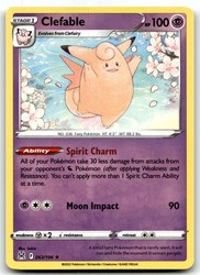 Clefable 063/196 Lost Origin Rare