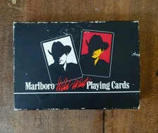 Vintage 1991 Philip Morris Marlboro Wild WesT Playing Cards - Cards are sealed