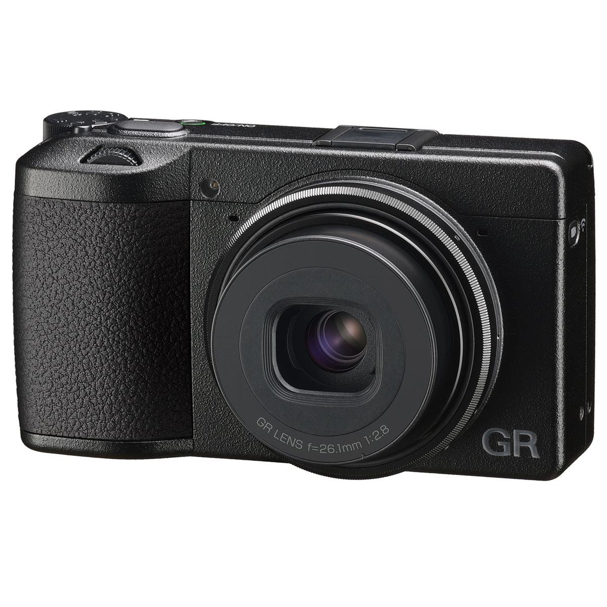 Ricoh GR IIIx Compact Digital Camera - Black (26.1mm f/2.8 GR Lens