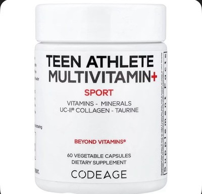 Teen Multivitamin 60 Vegetable Capsules