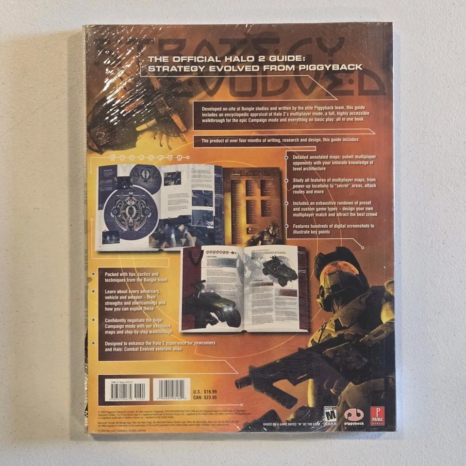 Halo 2 - The Official Guide PAPERBACK BOOK 2004 XBOX BUNGIE VIDEO GAME BRAND NEW - Image 2 of 4