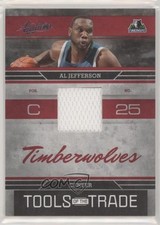 2009-10 Absolute Memorabilia Tools of the Trade Red Materials Al Jefferson 0ez5