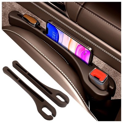 2PCS Car Seat Gap Filler Organizer with Phone Holder,Upgrade Version Car Seat...