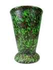 Signed VTG Antique Coppertone WELLER POTTERY Arts & Crafts CERAMIC VASE 8.5”