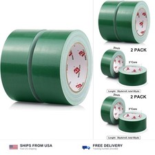 2 Pack Duct Tape Heavy Duty,9 Mil Thickness,2 Inches x 30 Yards,Strong Indust...