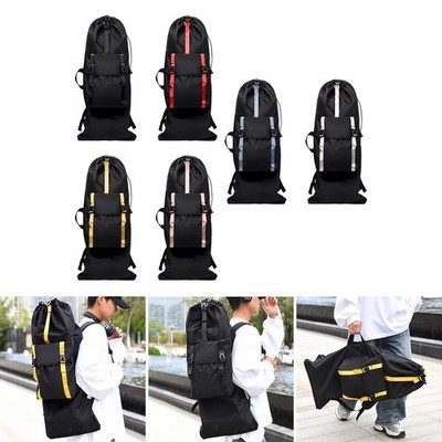 Skateboard-Rucksack, Reiserucksack, verstellbare Gurte, Skateboard-Tasche,